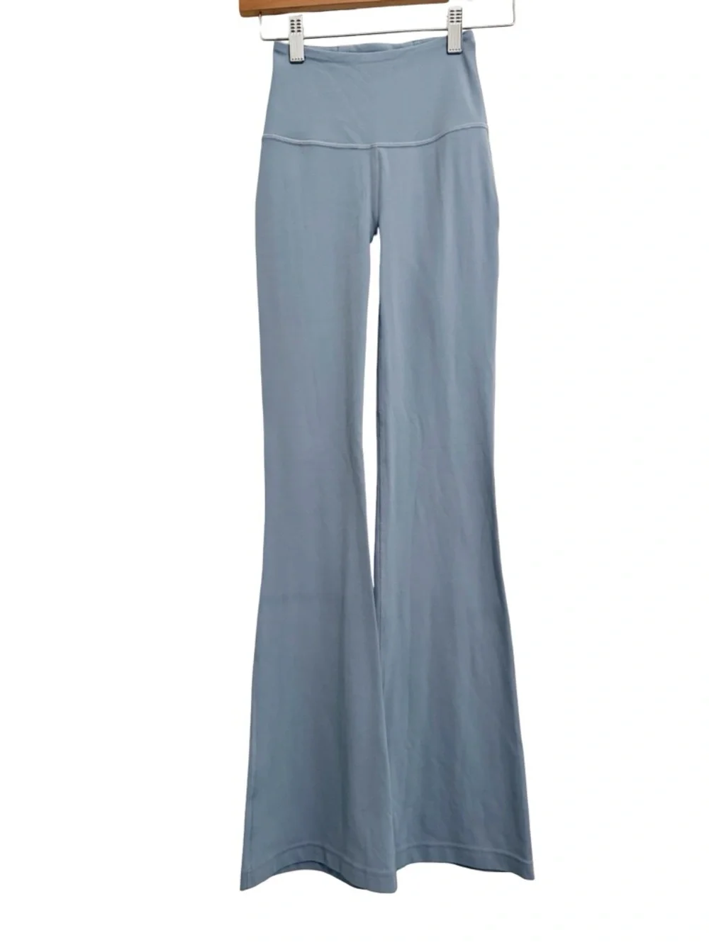 Lululemon Groove Super-High-Rise Flared Pant Nulu Chambray 0